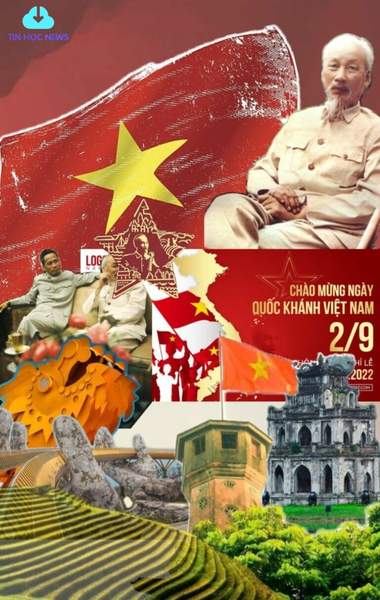 Mẫu Banner Lễ Quốc Khánh 2/9 Đẹp File Vector PSD, PNG Hình nền quốc khánh 2/9