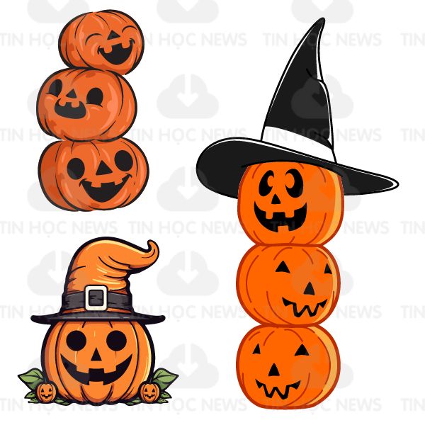 bi ngo halloween vector psd