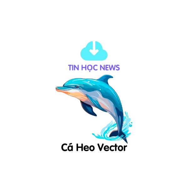 Tải Hình Cá Heo Vector Đẹp File PNG Miễn Phí