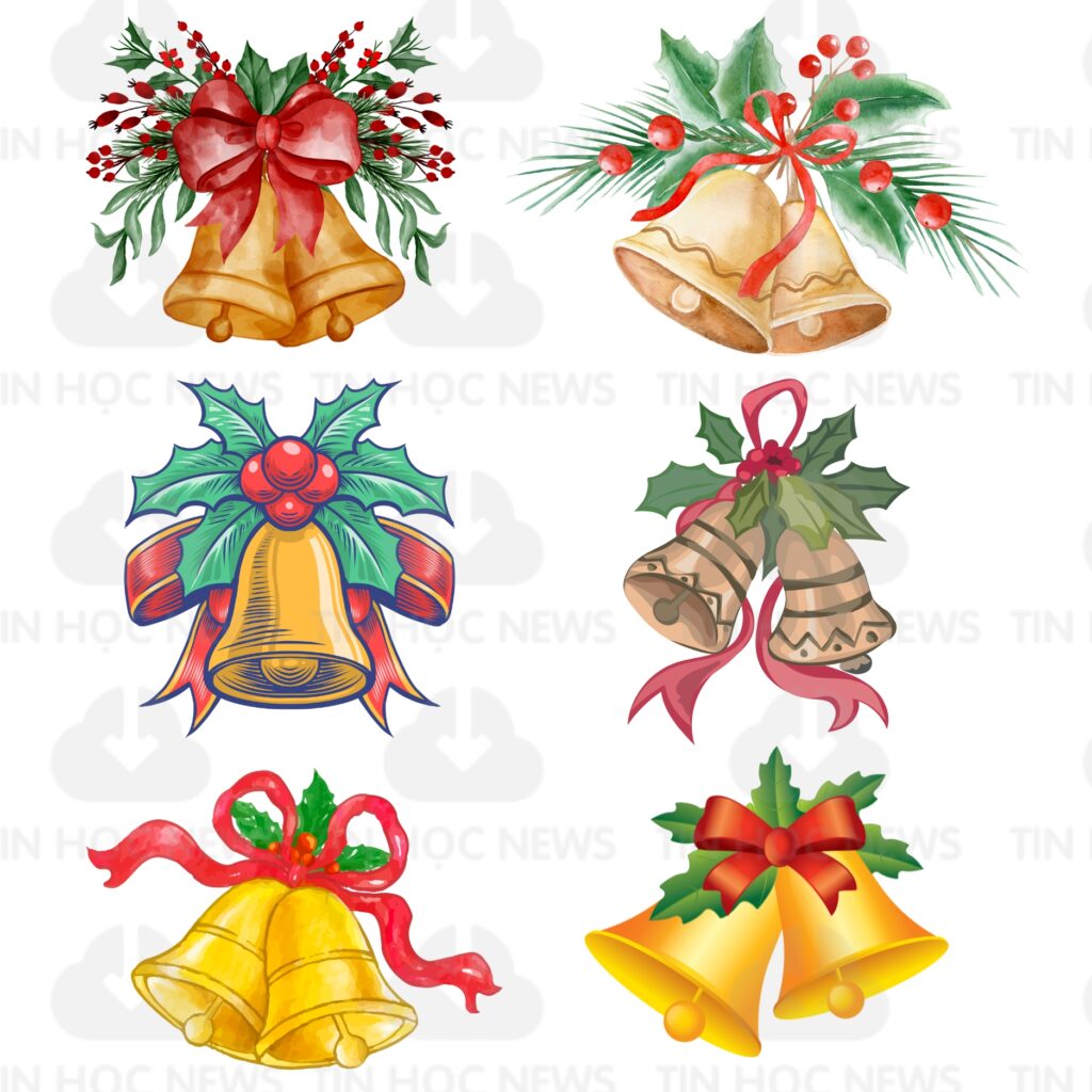 do trang tri noel vector