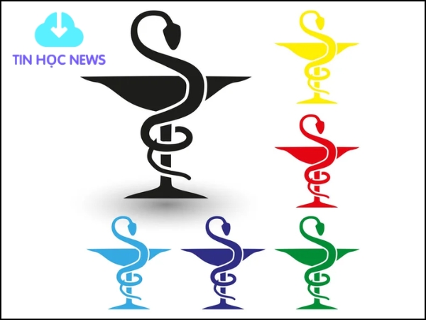 Con rắn và cái ly trong ngành Y