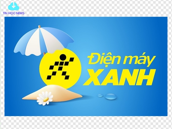 Vector logo Điện Máy Xanh tải miễn phí