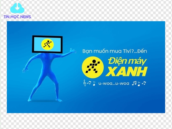 Logo điện máy xanh tách nền