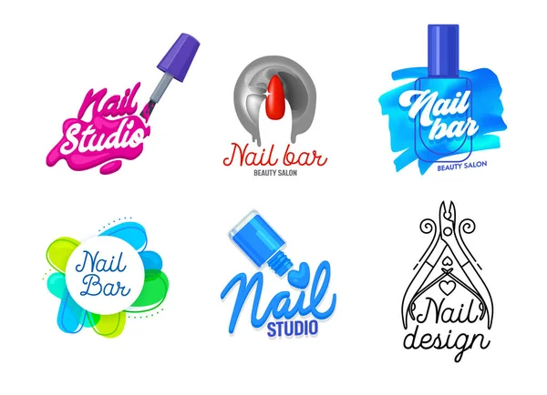 Download mẫu logo Nail vector free