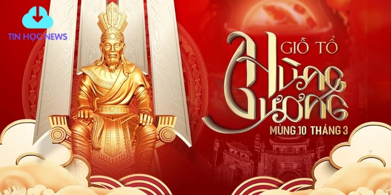 Giỗ tổ hùng vương vector chất lượng