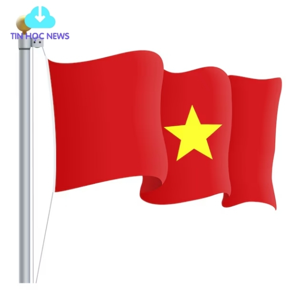 Tải Lá Cờ Việt Nam Vector Đẹp Miễn Phí AI, SVG, PSD, PNG Lá cờ Việt Nam PSD
