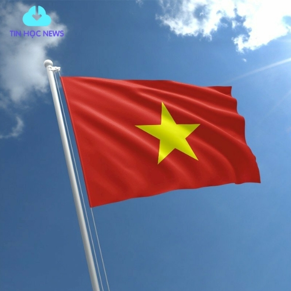 Tải Lá Cờ Việt Nam Vector Đẹp Miễn Phí AI, SVG, PSD, PNG Lá cờ Việt Nam bay phức phới