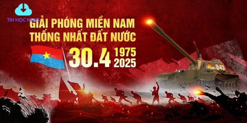 Mẫu Background 30/4 tải xuống miễn phí