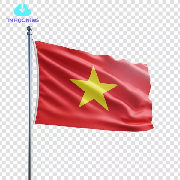 Tải Lá Cờ Việt Nam Vector Đẹp Miễn Phí AI, SVG, PSD, PNG Vector cờ Việt Nam tung bay