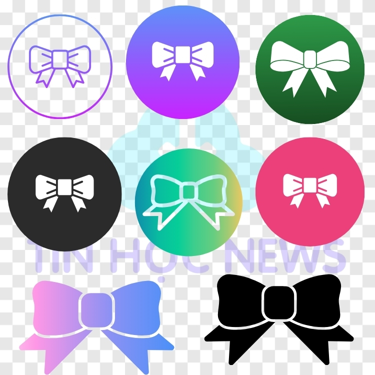 Tải Nơ Vector, Nơ Ruy Băng PNG, Icon Và Logo Nơ Miễn Phí Mẫu icon nơ và logo nơ file vector