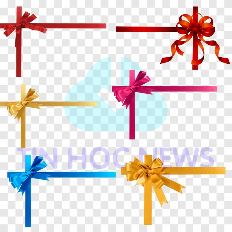 Tải Nơ Vector, Nơ Ruy Băng PNG, Icon Và Logo Nơ Miễn Phí Mẫu nơ quà tặng vector