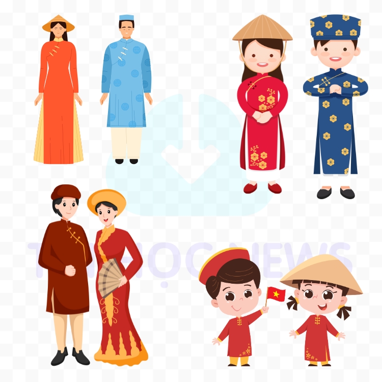 Tải 100+ Hình Ảnh Áo Dài Vector PNG Miễn Phí áo dài việt nam vector