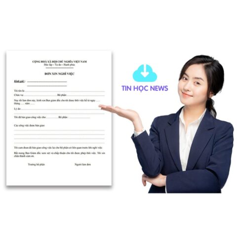 Mẫu Đơn Xin Nghỉ Việc, Thôi Việc, Từ Chức Mới Nhất