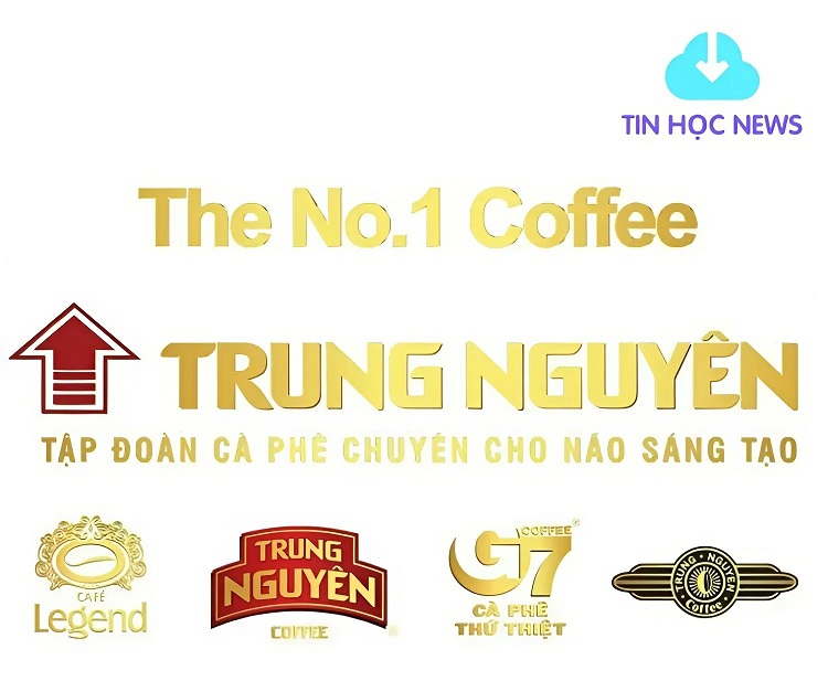 Mẫu logo cà phê Trung Nguyên 