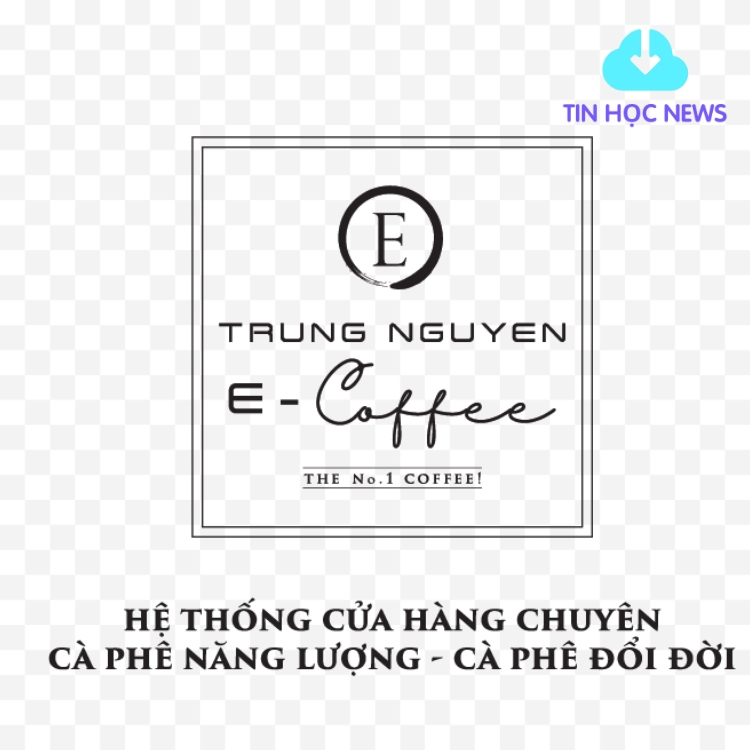 Tải Miễn Phí Logo Cafe Trung Nguyên Vector File JPG, PNG, AI Mẫu logo E- Coffee Trung Nguyên