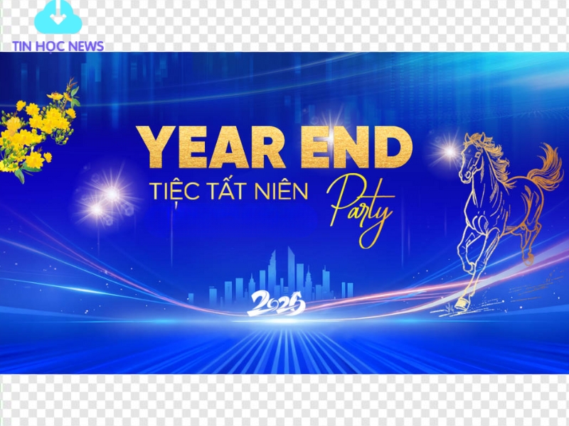 Vector background tất niên 2026