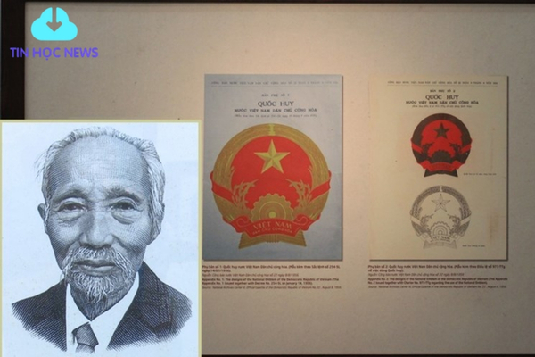 Quốc Huy Việt Nam Vector Chuẩn AI, Corel, PNG Tải Miễn Phí Cố họa sĩ Bùi Trang Chước người phác thảo quốc huy Việt Nam