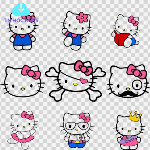 Hello Kitty Vector PNG