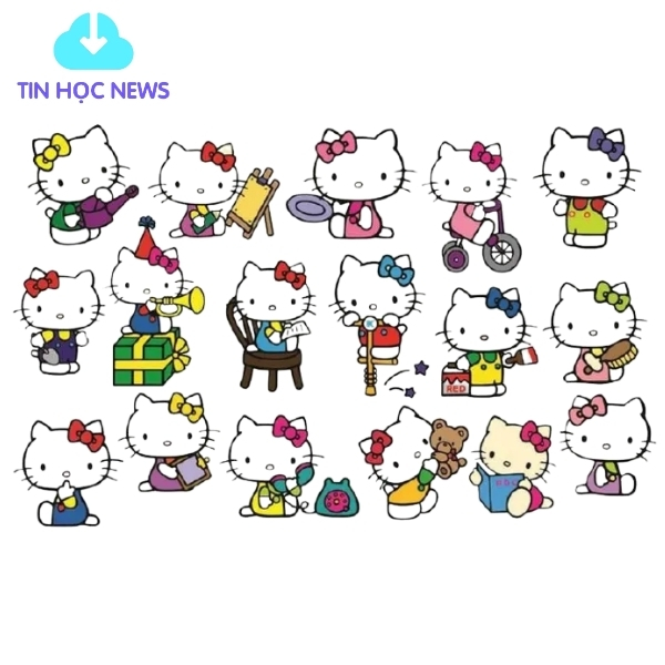 hello kitty vector Free Donwload